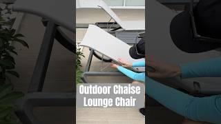 Outdoor Chaise Lounge Chair️