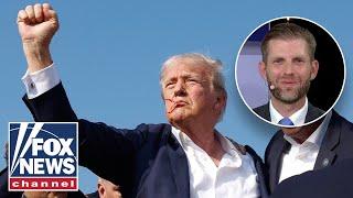 ‘I’ve never had more respect for a person in my life’: Eric Trump on his father