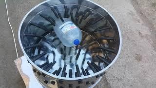 Испытание на прочность перосьемной машины МТМ 600 NEW