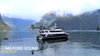 紐西蘭：米佛峽灣直升機遊船Milford Sound