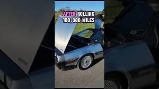 The Dietrich DeLorean rolls 100K!