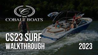 2023 Cobalt CS23 Surf Walkthrough