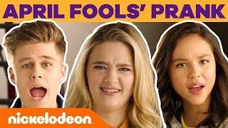 April Fools' Day  Teleprompter Prank w/ Lizzy Greene, Ricardo Hurtado & More! l #FunniestFridayEver