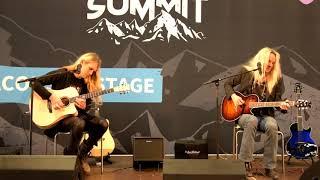 Rob Marcello & Ragnar Zolberg playing Hughes & Kettner era 1 at Guitar Summit 2017