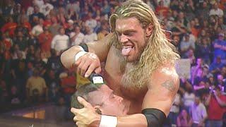 Edge shaves Kurt Angle’s head: Judgment Day 2002