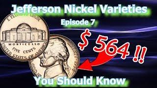 Jefferson Nickel Varieties You Should Know Ep.7 - 1954