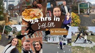 24HRS IN SALEM MASSACHUSETTS  for Halloween!! Roadtrip from Niagara Falls to Salem!!