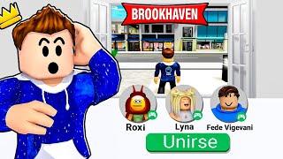 ME UNÍ A YOUTUBERS FAMOSOS EN BROOKHAVEN! - ROBLOX