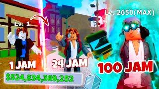 100 JAM BLOX FRUIT! Aokiji Kuzan Noob to Pro Indonesia