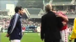 بازی جوانمردانه دانمارک در مقابل ایران - سال 2003      Iran vs Denmark fair play - 2003