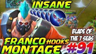 INSANE FRANCO HOOKS MONTAGE #91 | #GamEnTrix | MOBILE LEGENDS