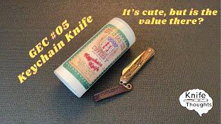 Great Eastern Cutlery #05 Keychain Knife in Stag with Sheepfoot Blade Review