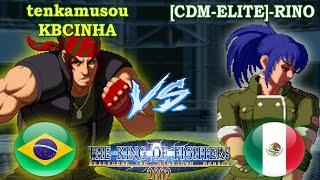 KOF 2002 - tenkamusou [KBCINHA] vs [CDM-ELITE]-RINO