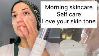 My morning skin care without any filter, love yourself and your skin tone @farinafeesvblog2408