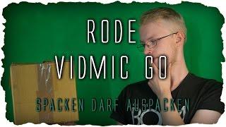 RODE VIDMIC GO  Spacken darf auspacken | TeamCookieMedia