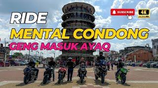 Ride Geng Masuk Ayaq | 4K POV | Pure Austin Racing GP1R Sound | Huru Hara Telun Intan