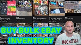 How to Buy BULK Inventory to sell on Ebay FAST & CHEAP in 2025