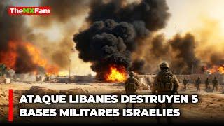 IMPARABLE ATAQUE LIBANES VS 5 BASES ISRAELIES EN EL NORTE | TheMXFam