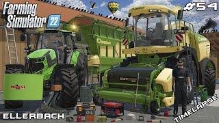 PREPARING FOR GIANT GRASS SILAGE HARVEST WITH @kedex | Ellerbach | Farming Simulator 22 | Episode 54