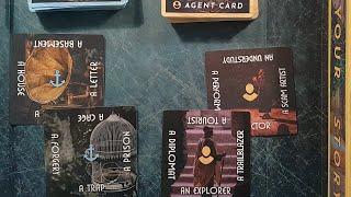 Unboxing The Story Engine deck print production sample!