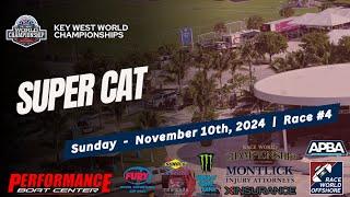 2024 Key West World Championships | Sunday - Race #4 (Super Cat)