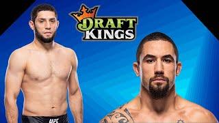 UFC Saudi Arabia Betting Card Predictions and DraftKings Picks