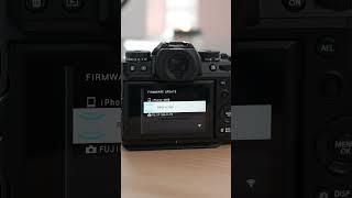 Updated Autofocus! X-T5 Firmware Update with your Phone