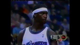 Kwame Brown Absolutely Amazing Game, One Of The Best In Career! 20 Pts, 10 Reb, 6 Blks. (31.10.2002)