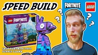 Can You Build The Lego Fortnite Supply Llama Faster?