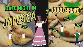 COCO BREAD WITH PULLED JERK CHICKEN WORKD TRIPPIN DATE NIGHT IN JAMAICA! #cocobreadrecipe