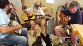 Earl's Breakdown. Earl Scruggs Banjo cover at Rick Hayes Guitar and Mandolin shop.