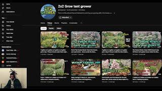 2x2 Grow Tent Grower YouTube Channel Review. (Episode #3)