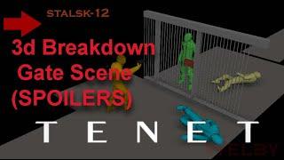 TENET || Gate Scene || 3D Breakdown with Theory