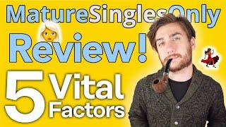 Mature Singles Only Dating Review [Feel young again]