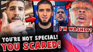 Ilia Topuria SENDS MESSAGE to "SCARED" Islam Makhachev! Israel Adesanya FIRES BACK! Alex Pereira