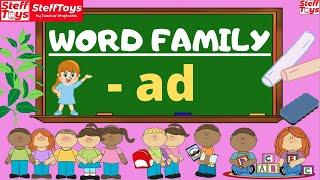 Word Family - ad | How to Teach Phonics