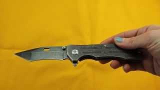 Kershaw Lifter Blackwash 1302BW - video demo