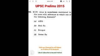 UPSC Prelims Previous Year Paper Analysis | Science and Technology