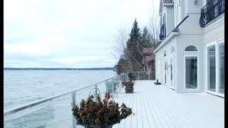 Amazing Northern Michigan Homes: Home with a View on Crystal Lake in Frankfort