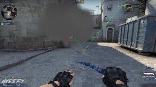 How to One-Way Smoke Long Doors on the new de_dust2