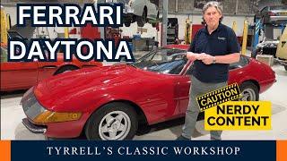 Fine-Tuning a Ferrari 365 GTB/4 Daytona V12 Engine | Tyrrell's Classic Workshop