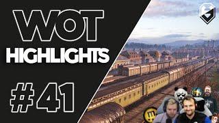 WOT HIGHLIGHTS | Best Streamers Moments #41 | World of Tanks | [EU]