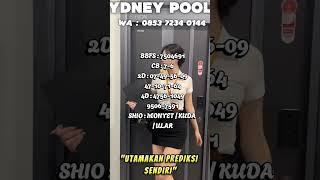 PREDIKSI SIDNEY SABTU 29 JUNI 2024 | BOCORAN SIDNEY HARI INI