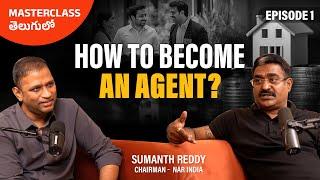 How to Become a Real Estate Agent? | Hyderabad Real Estate Telugu Podcast | #HyderabadRealEstate