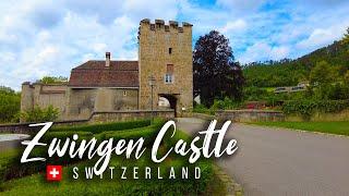 Zwingen Castle with Cute Waterfall | Switzerland