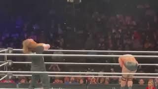 SAMI ZAIN SPEAR TO DREW MACKENTYER | WWE LIVE EVENT.