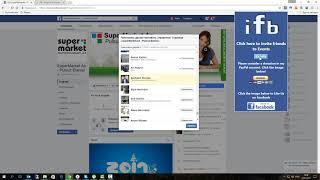 Facebook   iFB Invite all to Events and Pages v4