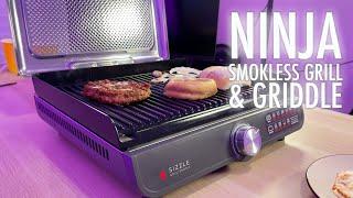 Ninja GR101 Sizzle Smokeless Indoor Grill & Griddle