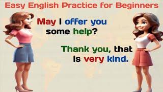 English Conversation Practice for Beginners | English Speaking Practice | Learn English