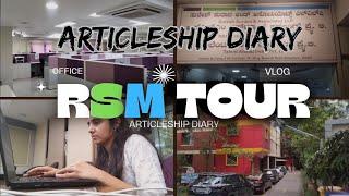 RSM Office vlog - CA Articleship #RSMindia #RSM #articleship #officevlog #caarticleship